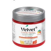 Velvet Hydrating & Anti-Hair Loss Mask with Ginseng, Saw Palmetto & Argan for Damaged, Thin & Falling Hair - parabens free, silicone free, sulfate free 400 gr