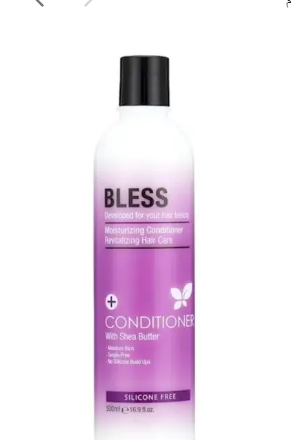 Bless Moisturizing & Revitalizing Conditioner with Shea Butter for All Hair Types - silicone free 300 ml