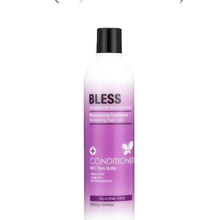 Bless Moisturizing & Revitalizing Conditioner with Shea Butter for All Hair Types - silicone free 300 ml