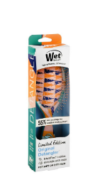 Wet Brush Original Detangler Hair Brush, Flag Up (Artful Ace) - Ultra-Soft IntelliFlex Bristles - فرشاة فك تشابك الشعر الأصلية من ويت براش، لون العلم لأعلى (آرتفول إيس) - شعيرات إنتيليفليكس فائقة النعومة