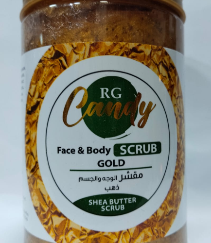 Candy Gold face and body scrub