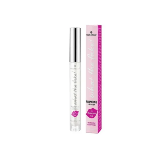 Essence What The Fake Plumping Lip Filler with Hyaluronic Acid & Vitamin E Translucent Pearly - vegan 1 pcs