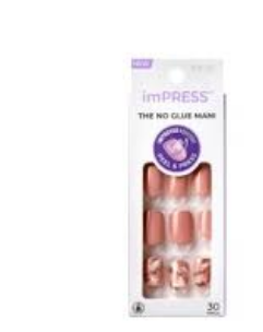 ImPRESS the No Glue Man Light Pink Self-Adhesive Artificial Nails 1 pack