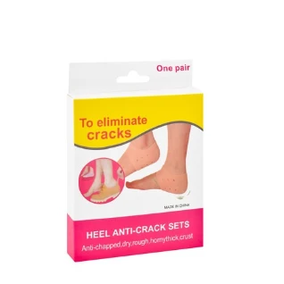 Skin Colored Anti-Crack Heel Cups 1 pair