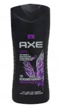 Axe Excite 3in1 Refreshing Body, Face & Hair Wash Crisp Coconut & Black Pepper Scent 400 ml