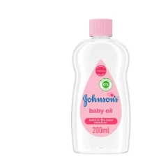Johnson's Moisturizing Baby Oil - parabens free, dyes free 200 ml