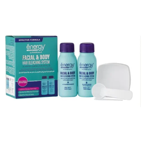 energy Facial & Body Hair Bleaching System Kit
