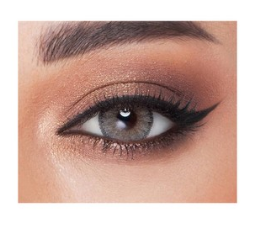 Luminous Quarterly Color Contact Lenses Latin Gray 0 2 per pack