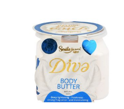 eaven Smile Glow Diva 48H Lightening, Freshening & Moisturizing Body Butter - alcohol free 450 ml