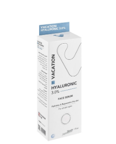 Vacation Hydrating & Rejuvenating Facial Serum with 3% Hyaluronic Acid for All Skin Types 30 ml
