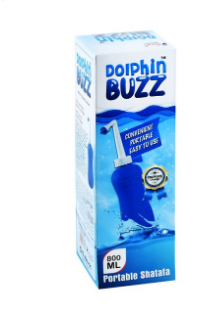 Dolphin Buzz Blue 800ml Portable Shatafa