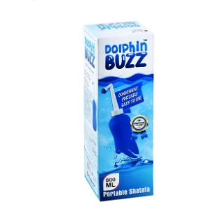 Dolphin Buzz Blue 800ml Portable Shatafa