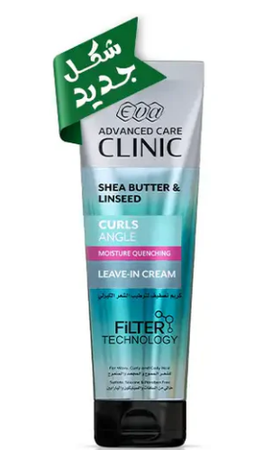 Eva Hair Clinic Miracle Twist Curls Moisture Leave In Hair Cream with Shea Butter & Linseed - sulfate free, silicone free, parabens free 200 ml