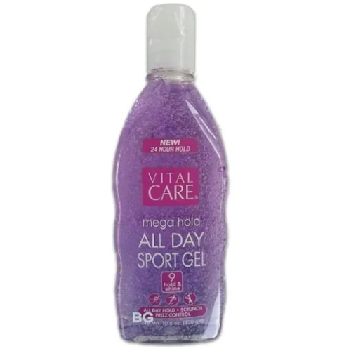 Vital Care Mega Hold All Day Sport Hair Gel 9 Hold & Shine 300 gr