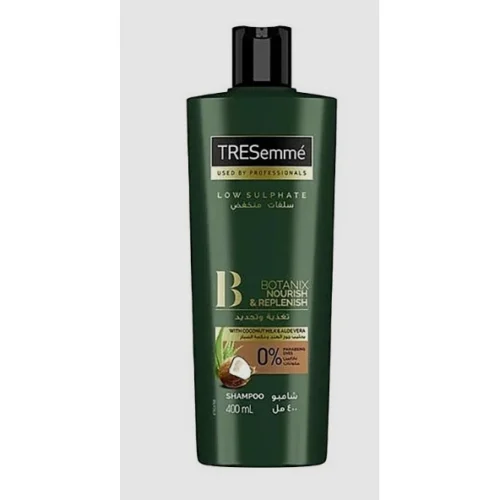 TRESemmé Nourishing & Hydrating Shampoo with Coconut Oil & Aloe Vera (20% Off) - parabens free, dyes free & cruelty free 400 ml