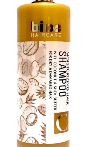 Bio Hair Care Moisturizing Shampoo with Coconut & Shea Butter for Dry & Damaged Hair 500 ml
