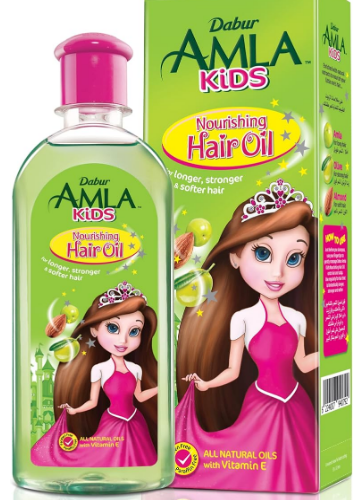 Dabur Amla Nourishing Hair Oil for Kids - parabens free, paraffin free 200 ml