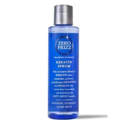 Zero Frizz Nourishing, Hydrating & Smoothing Hair Serum with Keratin 148 ml