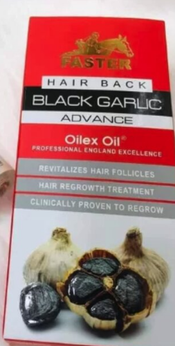Faster Hair Back Advance Revitalizing & Regrowing Hair Treatment Oil with Black Garlic & Oilex Oil 100 ml