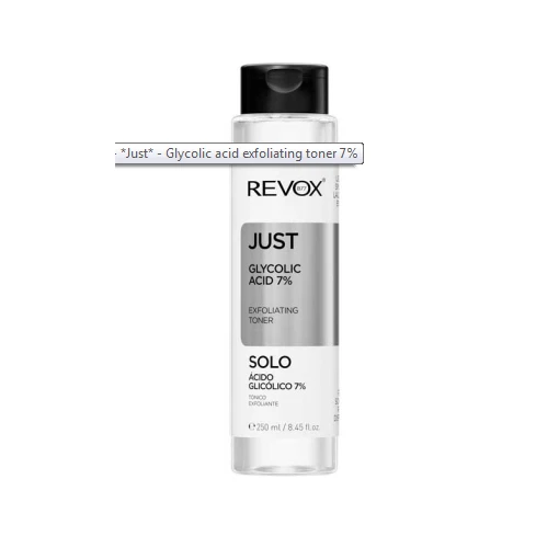 Just* - Glycolic acid exfoliating toner 7%