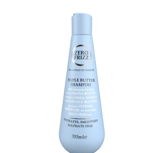 Zero Frizz Triple Butter Shampoo For Frizzy Hai