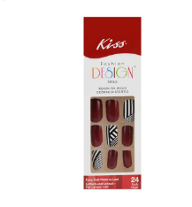 Kiss Fashion Design Assorted Press-On Nails