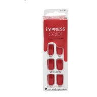 ImPRESS Color One Step Press-On Manicure Kit Reddy Or Not 013