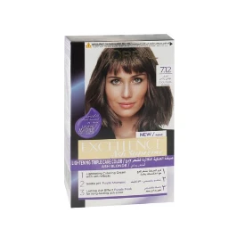 L'Oreal Excellence Ash Supreme Anti-Brass & Lightening Triple Care Hair Color Cream Cool Pearl Blonde 7.12 1 pack