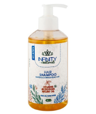 Infinity Naturals Softening & Strengthening Hair Shampoo with Organic Moroccan Argan Oil for All Hair Types - SLS free, mineral oil free, silicone free 300 ml
