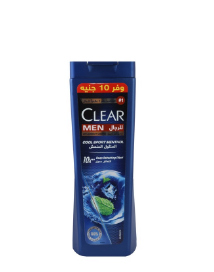 Clear Men Cool Sport Menthol Refreshing & Anti-Dandruff Shampoo (-10 EGP) 180 ml