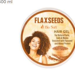 Bio Soft Hair Gel with Flaxseeds 500 ml