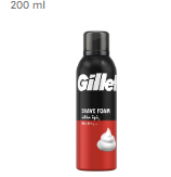Gillette Regular Shaving Foam 200 ml