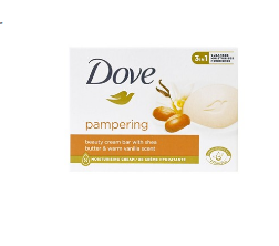 Dove Purely Pampering 3in1 Beauty Cream Bar with Shea Butter & Warm Vanilla Scent 90 gr