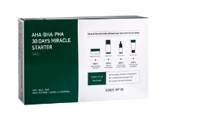 Some By Mi 30 Days Miracle Starter Kit with AHA, BHA & PHA 1 pack