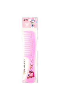 Ai Shu Pretty Girl Tokyo Pink Plastic Hair Comb 1 pcs