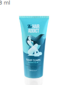 The Hair Addict Temp Tones Temporary Hair Color Aquatic - ammonia free, silicones free, parabens free 88 ml