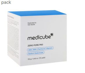 Medicube Face Pads with AHA, BHA & Panthenol 70 per pack