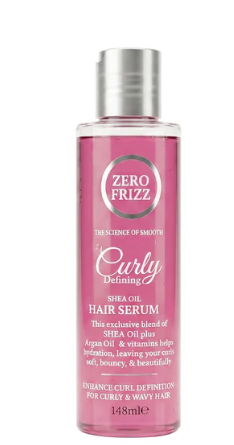 Zero Frizz Curly Defining Shea OIL Hair Serum SKU: