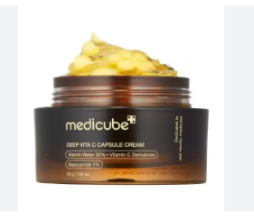 medicube Plus Deep Capsule Face Cream with Vitamin C & Niacinamide 55 gr