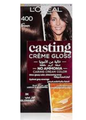L'Oreal Casting Brown Hair Dye (400) - لوريال صبغه كاستينغ بنى (400)