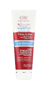 Eva E Keratin Anti-Dandruff Shampoo 230ml - ايفا اى كيراتين شامبو ضد القشرة 230 مل