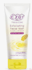 Eva Honey Enriched Facial Scrub Wash 150ml - ايفا غسول مقشر للوجة غنى العسل 150 مل