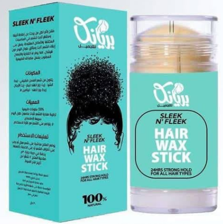 Priyanka Sleek n Fleek 24H Hair Wax Stick for All - بريانكا سليك آند فليك، عصا شمع الشعر تدوم 24 ساعة لجميع أنواع الشعر