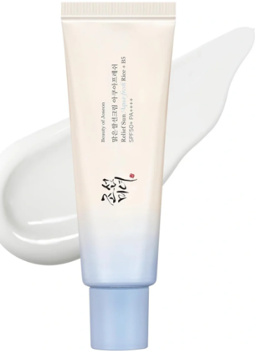 Beauty of Joseon Relieving Aqua-Fresh Facial Sunscreen with Rice Extract & Vitamin B5 SPF50+ PA++++ 50 ml