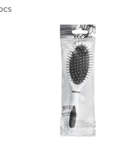 Bonita Black & White Hairbrush 1 pcs
