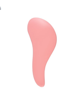 Bonita Pink & Black Plastic Hairbrush 1 pcs