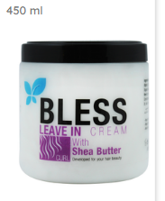Bless Leave In Cream with Shea Butter for Curls 450 m