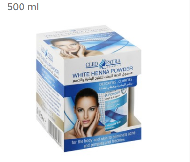 Cleopatra White Henna Powder 500 ml