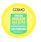 Cosmo Soft & Shine Hydrating Leave-In Conditioner with Avocado & Shea Butter for Curly, Coily & Wavy Hair - parabens free, silicones free, animal testing free 325 gr
