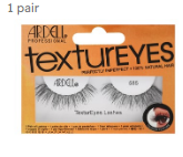 Ardell TexturEyes Lashes Black 585 1 pair